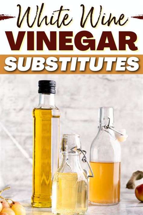 substitute white vinegar for cider.